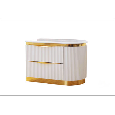 Table de chevet 2 tiroirs