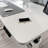 Sit/Stand Desk, White Finish