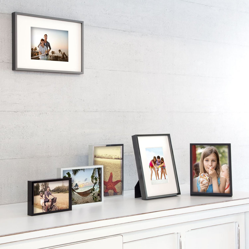 nielsen Alpha Aluminium Picture Frame, Oak, 24cm W x 30cm H