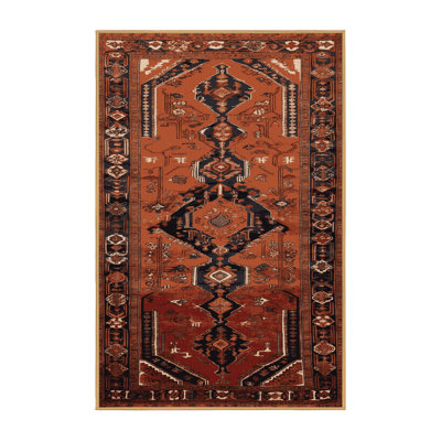 Machine Washable Turkish Brown Area Rug