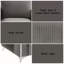 Causeuse en velours gris Wenona