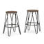 Tabouret de comptoir Simeon-201807932