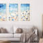 "Plage aérienne III" par Petal Prints