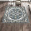 Bessi Machine Washable Oriental Blue Area Rug-2048547090