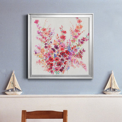 9_Fleurs sur une vigne, reproduction encadrée I-Premium - prête à être accrochée