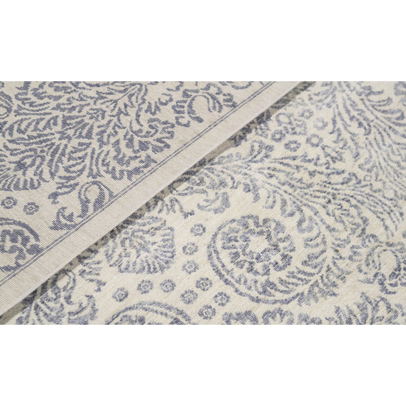 Ziegler Wool Damask Area Rug