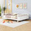 Lit plateforme en bois avec rails-205456073