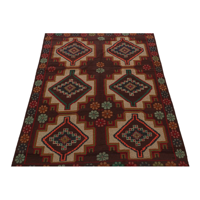 One-of-a-Kind Rectangle 5'10" X 8'3" Hand Knotted Area Rug