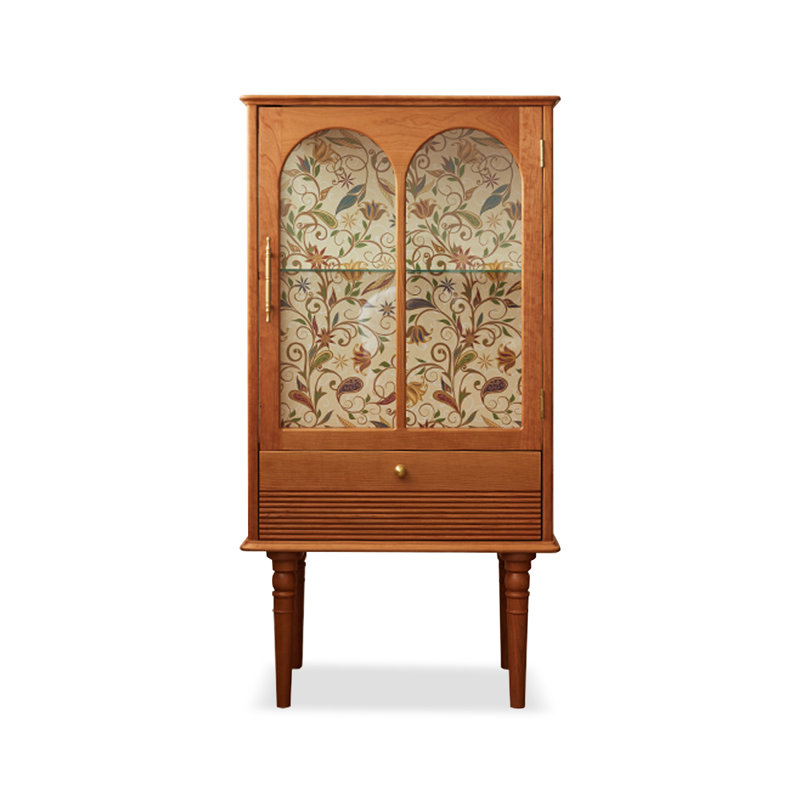 Brown Solid + Manufactured Wood Display Cases