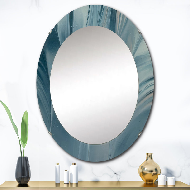 Miroir décoratif moderne et contemporain pour salle de bain / meuble-lavabo, L 20 po x H 30 po