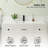  Transform Your Space: 48" White Bathroom Vanity with Resin Sink – Modern, Durable, and Ready to Install-450900746-450900748