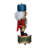 Kurt Adler Wooden Wind-Up Musical Nutcrackers, Soldier, Festive Red, Gold & Blue Design, 8.5in