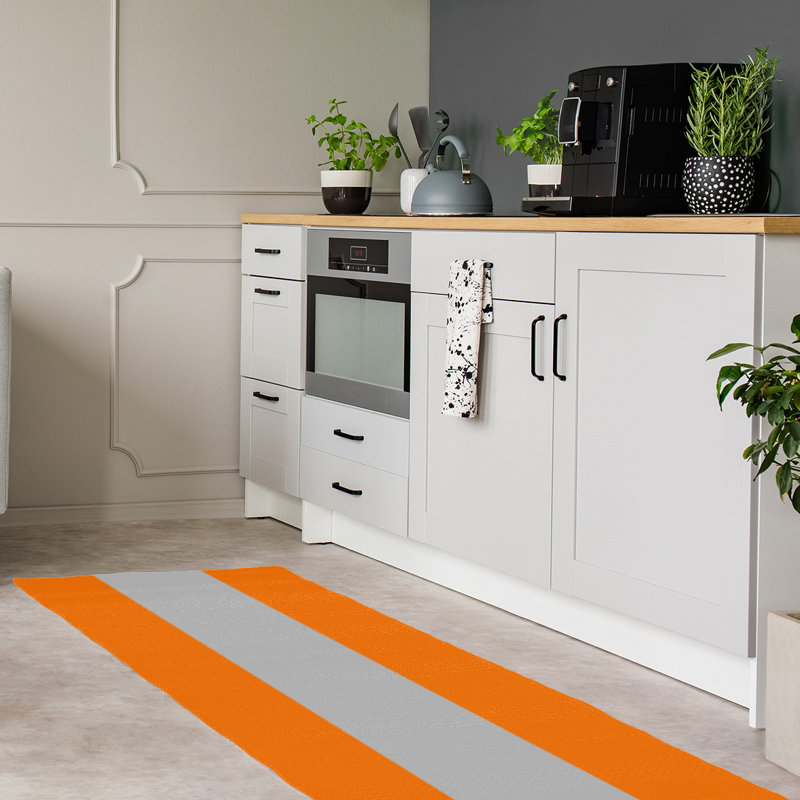 Tapis de zone orange, Tapis de couloir 2 pi 6 po x 8 pi
