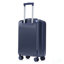 14 "/ 20" 2 pièces / ensemble dans un bagage à roulettes en ABS, avec serrure à combinaison et ouverture avant, étui à cosmétiques 14 "(bleu marine)-130173821-130173825