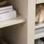 Meuble télé 60 po et armoire de rangement de style campagne moderne avec portes de grange, blanc | Idée de cadeau-1895367203