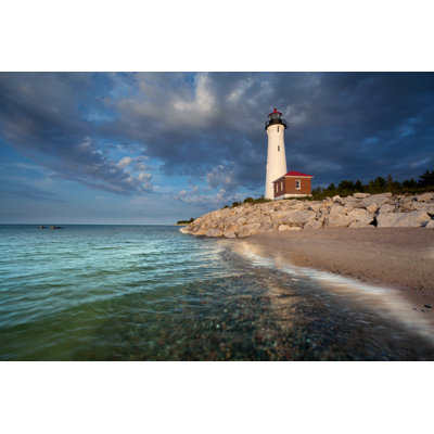 " Crisp Point Lighthouse " by Rudybalasko
