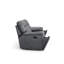 Faux Leather Reclining Sofa-1201473686
