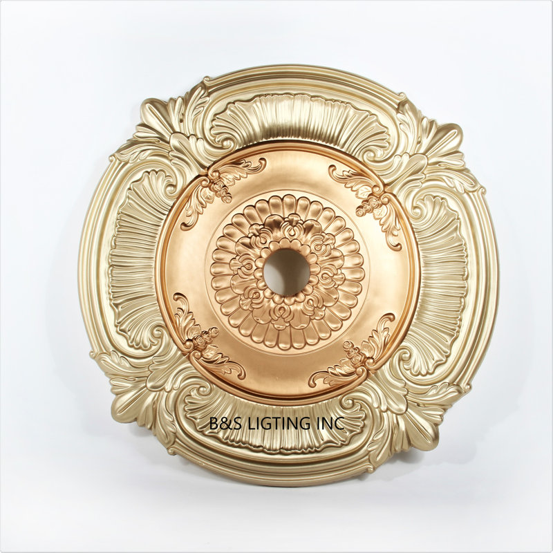 Ceiling Medallion, 4" H x 30" W x 30" D