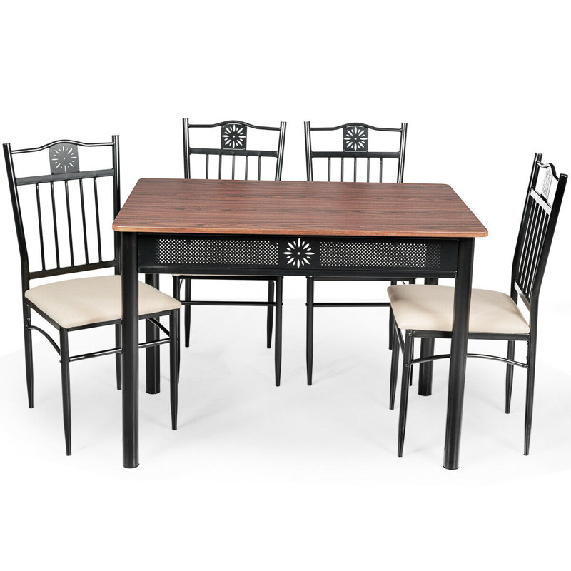 Hinds 4 - Person Four Leg Dining Set
