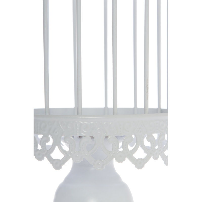 Metal Lantern, White
