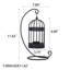 Lanterne de table en fer 11,42 po-165792129