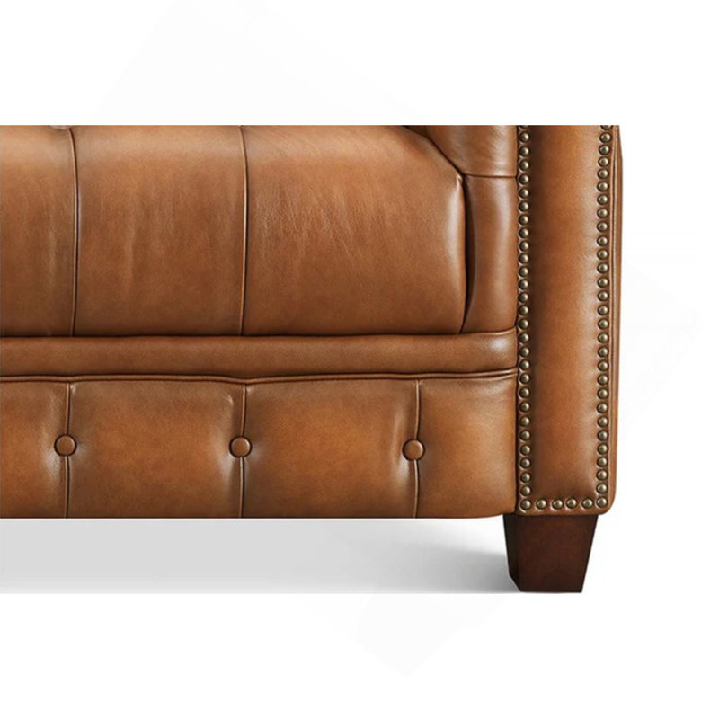 Causeuse en cuir York