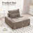 Deep Seat Modular Sofa with Adjustable Backrest and Compressed Delivery-1755225120