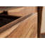 100cm Wide 2 Drawer Solid Wood Highboard