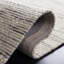 Tapis gris / beige en laine / coton tissé à la main Laureldale-2059690231