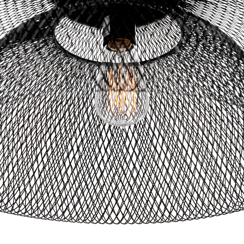 Gagliano 1 - Light Pendant, Black, 20.1" H x 18" W x 18" D