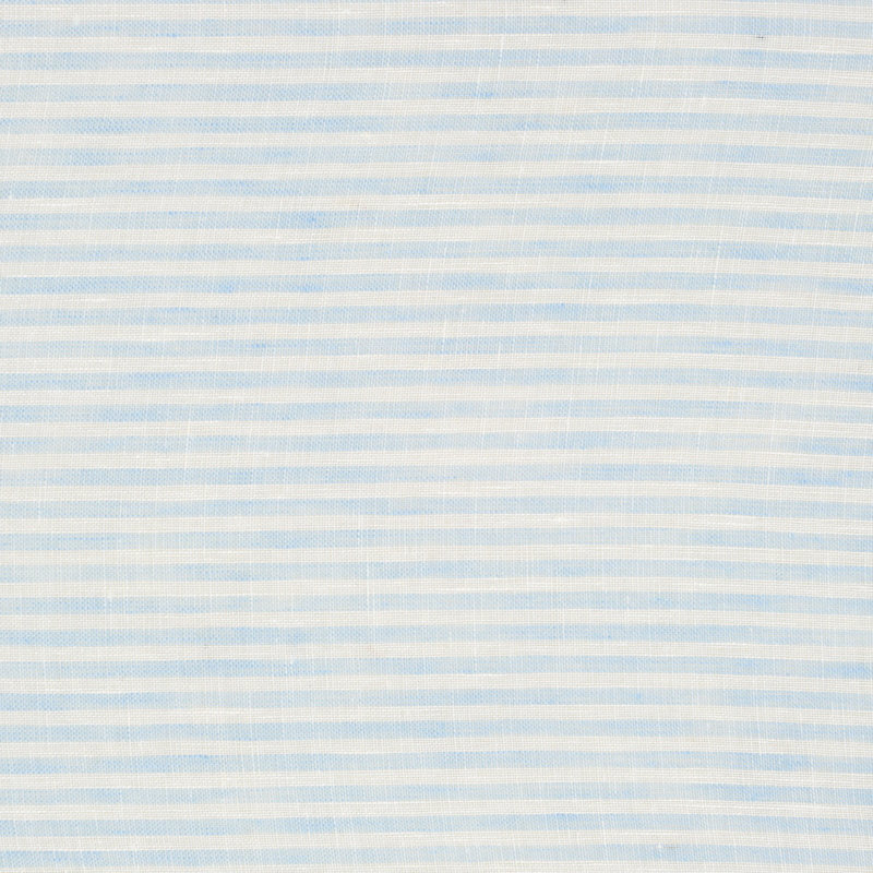 Tori Stripe Sheer Fabric, Sky