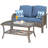 Gretna Wicker 2 - Person Patio Conversation Set with Cushions-1781179279-1781179272