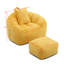 Fauteuil à billes avec tabouret Boneless-59589815