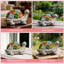 Animals Waterproof Plastic Garden Statue