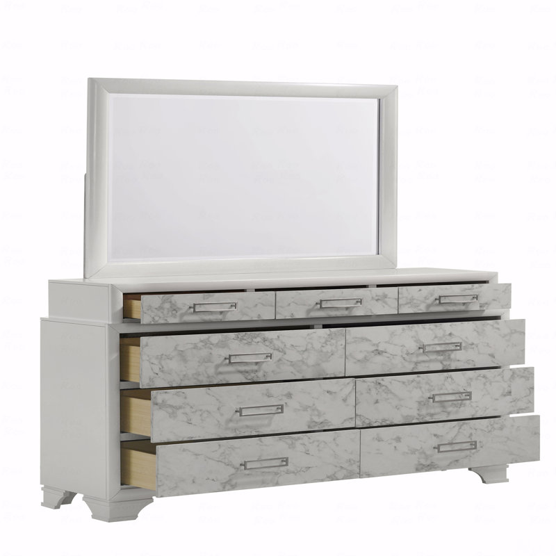 Commode de style moderne en bois