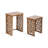 Solid Wood Nesting Tables