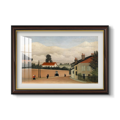 Autour de Paris, vers 1906-1910 - Henri Rousseau - Estampe encadrée sur mesure