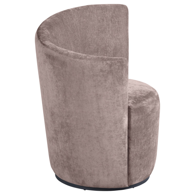 Dossier pivotant rembourré Kaylie Blush, Mauve
