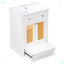 Ensemble de meuble-lavabo simple 17,63 avec plateau Estey