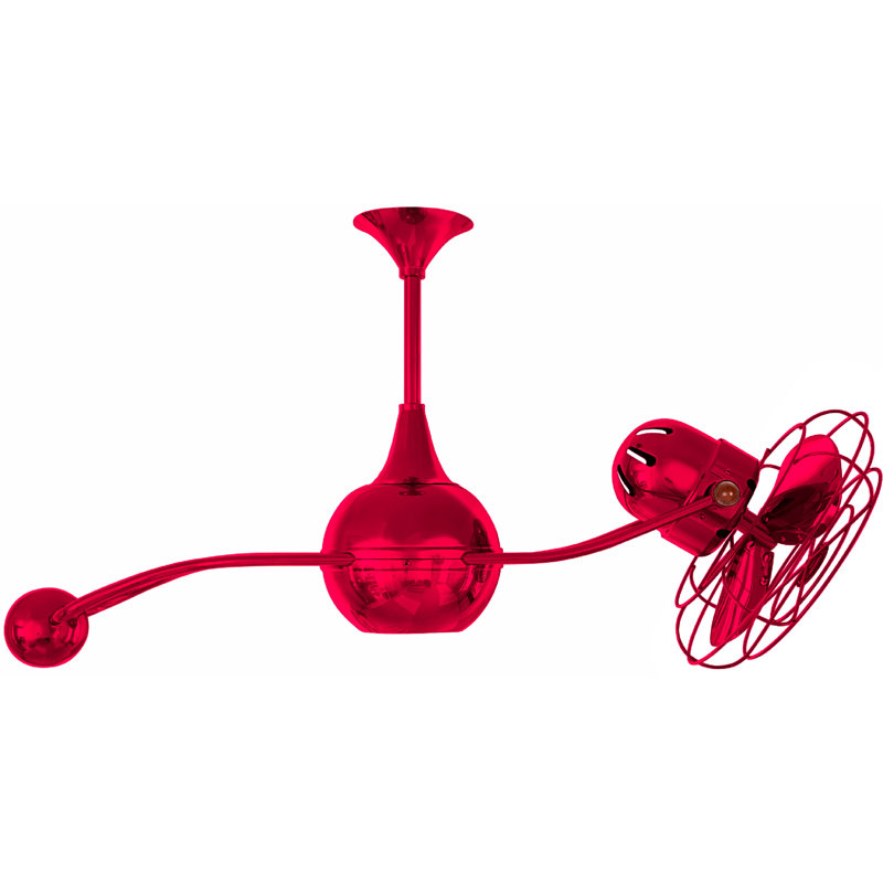 40" Brisa 2000 3 Blade Ceiling Fan, Rubi