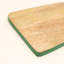 Green Edge Mango Wood Serving Board with Handle – Rustic Wooden Cheese & Charcuterie Board, 33 cm