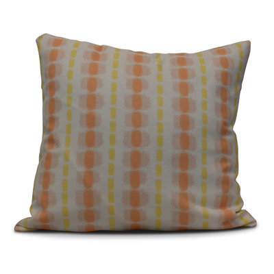 Funky Junky Watercolor Square Throw Pillow