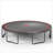 16FT trampoline Pumpkin- Black Red-Upgrade