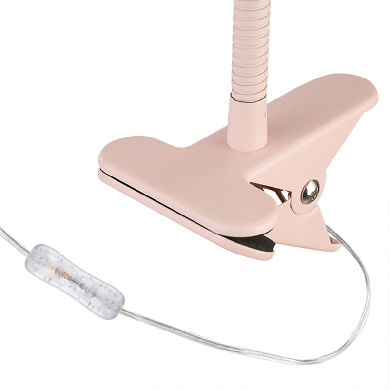 Jelisaveta Metal Desk Lamp Lamp, Pink