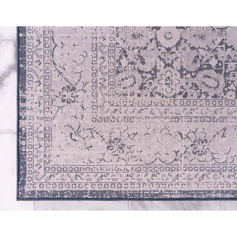Transitional Gaastra Area Rug Forest Color, Rectangle 3'3" x 5'3"