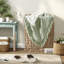 Elegant Sage King Bedding Set, Polyester Cotton Blend, Cozy Cottage Style