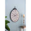 Horloge murale antique blanche 18 "x 29", horloge traditionnelle rétro