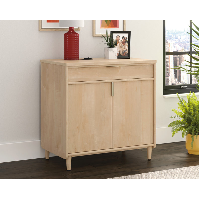 Clifford Place Library Base Walnut, Beige
