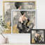 «Gold Fashion Dance», reproduction sur toile encadrée-48308501-48308503
