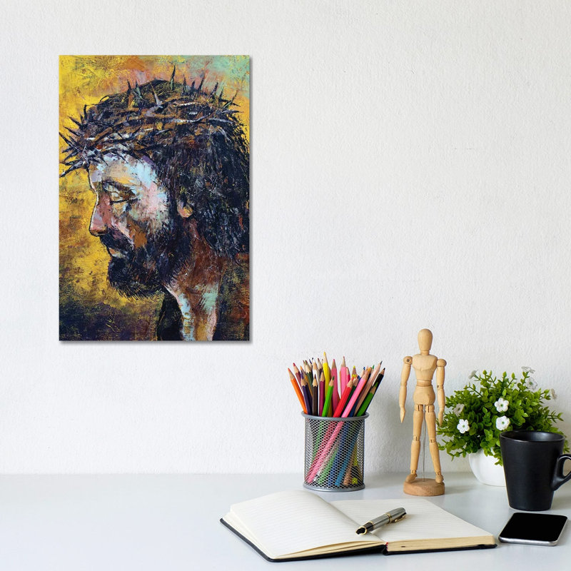 Jesus by Michael Creese - Wrapped Canvas Gallery-Wrapped Canvas Giclée, 20.32 cm H x 30.48 cm W